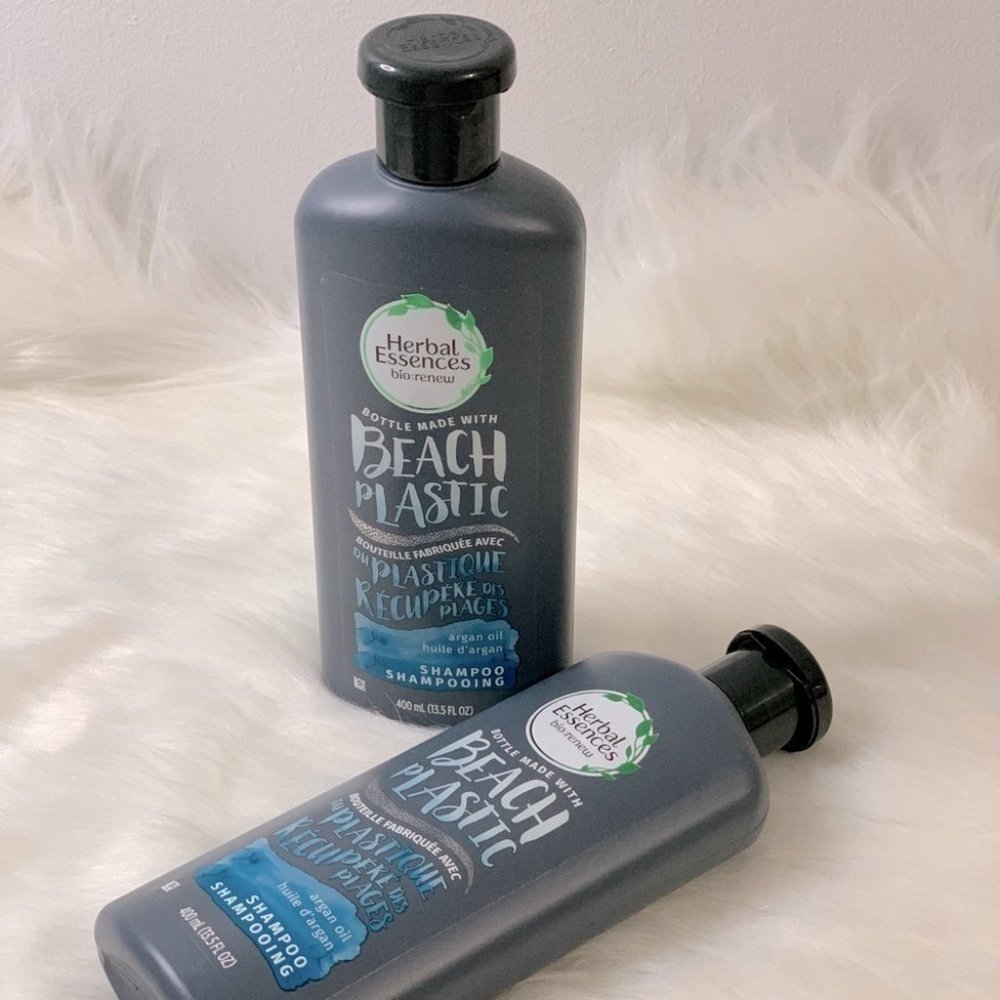 BUY ONE GET ONE FREE NEW PACKAGING HERBALESSENCE BEACH PLASTIC ARGAN OIL SHAMPOO - Picture 2 of 5